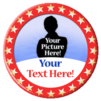 Affordable buttons makes custom buttons for Stars and Stripes