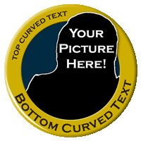 Affordable buttons makes custom buttons for Gold Blue Black