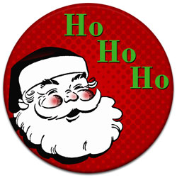 Custom Christmas Buttons, Holiday Buttons